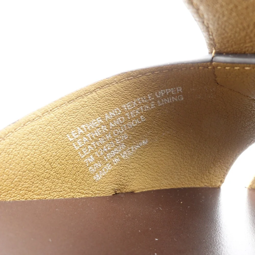 NEW Tory Burch Fisherman Suede Sandals Women's 166800-200 Deep Umber - Picture 8 of 16